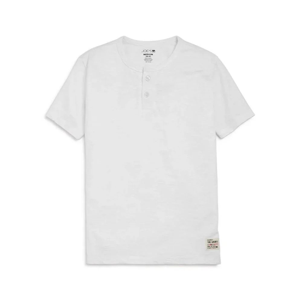 Joe's Jeans Boys' Short Sleeve Henley Tee NEW WITH TAGS